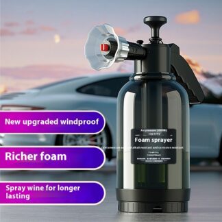 Pulvérisateur de Mousse Pour Voiture – Buse Fan 60°, Double Embout, Lavage Sans Contact